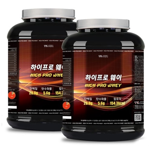 하이 프로 웨이 2.3kg x 2통 헬스 프로틴 단백질 보충제